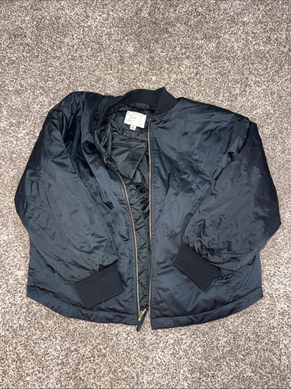 a New Day Black Bomber Jacket